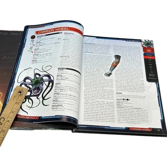 Paizo Starfinder Alien Archive 4 Book Role Play Game HC New - Picture 4 of 8